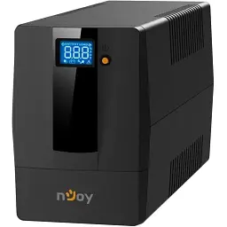 Джерело безперебійного живлення nJoy Horus Plus 600 (PWUP-LI060H1-AZ01B) Lin.int. AVR 2 x евро USB LCD пластик (Horus Plus 600 USB)