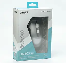 Миша A4Tech Fstyler FB26CS Air Wireless Icy White (FB26CS Air (Icy White)) - мініатюра 8