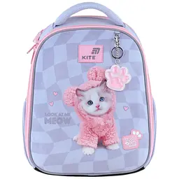 Рюкзак для початкової школи Kite Education каркасний 555 SP Сірий (SP26-555S)