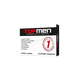 Таблетки для ерекції Sexual Health Series TopMen, 10 шт - мініатюра 3