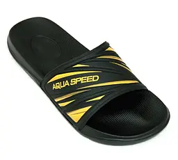 Шльопанці Aqua Speed Idaho 42 Чорний/Жовтий (1000-514-18-42) - мініатюра 2