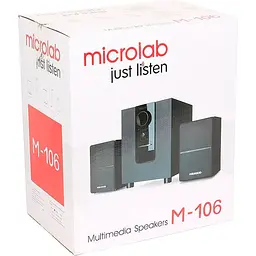 Акустична система Microlab M-106 Black [99421] - мініатюра 7