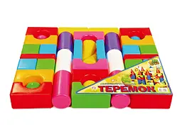 Дитячий конструктор Теремок "Великий" із блоків MToys 55 см det0013033