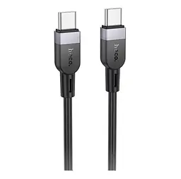 Кабель Hoco X109 Energy 60W silicone charging data cable Type-C to Type-C (L-2M) Black