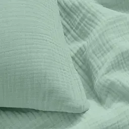Наволочка Cosas Ashmint муслінова 40х60 см агавова (16Muslin_Ashmint_40x60) - мініатюра 2
