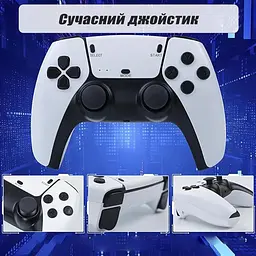 HDMI Приставка Ігрова до Телевізору Game Stick M15 Plus 4K 64Gb Міні Ігрова Консоль для ТБ Портативна приставка для Ігор Гейм Стик - мініатюра 5