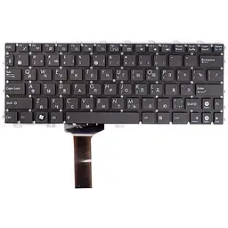 Клавіатура для ноутбука ASUS Eee PC 1011CX, 1015BX, чорний, без фрейму (KB310728)