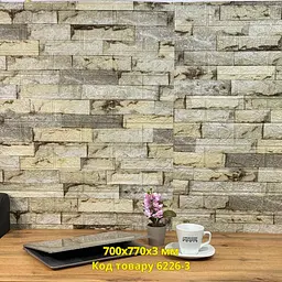 Самоклеюча декоративна 3D панель Loft Expert Рим 700x770x3 мм - мініатюра 3