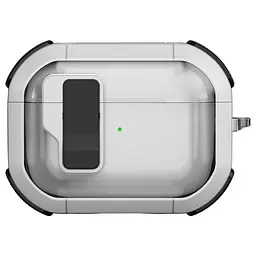 Футляр протиударний Locking Button для навушників Airpods Pro 2 / Pro White