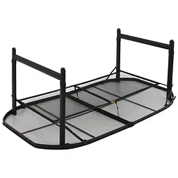 Складний стіл Bo-Camp Northgate Oval 150x80 cm Black/Grey (1404188), Сірий - мініатюра 7
