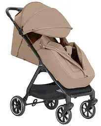 Прогулянкова коляска Carrello Forza CRL-5535 Grain Beige легка 7 кг автоматичне складання EVA-колеса - мініатюра 4