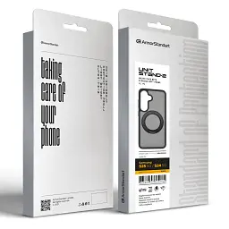 Чохол ArmorStandart Unit Stand2 для Samsung S25 5G / S24 5G Black - мініатюра 6