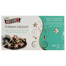 Рахат-лукум Nature's фісташка-лісовий горіх-мигдаль 450 г (924821) - мініатюра 2