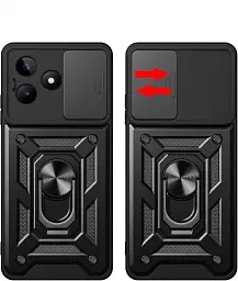 Панель BeCover Military для Realme C63 Black (712178) - мініатюра 2