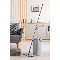 Набір для прибирання Lavine Cool Mop: швабра + відро 10 л сірий (LN-1003-05) - мініатюра 7