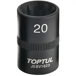 Головка для гальмівних супортів 10 граней (Audi A8, S6, Porsche Cayenne та ін.) TOPTUL JEBV1620