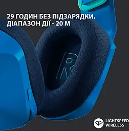 Навушники Logitech G733 Lightspeed Wireless RGB Blue (981-000942/43) - мініатюра 3