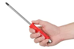 Викрутка ударна хрестоподібна хрестова Intertool PH3 х 150 мм HT-0489 - мініатюра 3