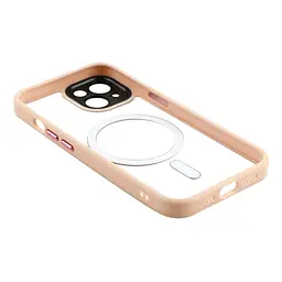 Чохол Creative TPU PC Metal Calais MagSafe Apple iPhone 15 Pink - мініатюра 4