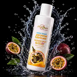 Лубрикант MyLove Aroma Series IntimMassage 2in1 Passion Fruit, 300 мл - мініатюра 2