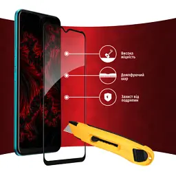 Скло захисне Intaleo Full Glue Tecno Spark 8 (1283126533099) - мініатюра 4