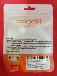 Кабель високошвидкісний Toocki USB Type C 6A 100W білий - мініатюра 3