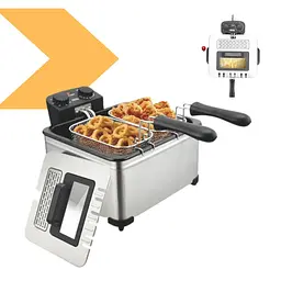 Фритюрниця електрична DSP KB2111 XPRO (42999-KB2111_2325) - мініатюра 5