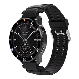 Безель Multicolor та силіконовий ремінець Sikai для смартгодинника Xiaomi Watch S3/S4 - мініатюра 3