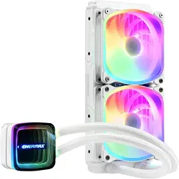 Система рідинного охолодження Enermax Aquafusion ADV 240 White ARGB (ELC-AQFA240-SQA-W) - мініатюра 3