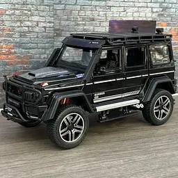 Колекційна металева модель автомобіля АвтоЕксперт Mercedes-Benz Brabus G550 екстремальний позашляховик з інерцією, світлом та звуком 1:24 - мініатюра 10