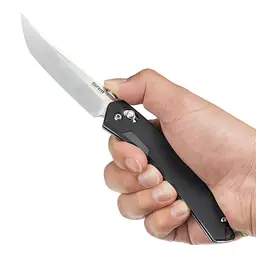 Ніж складаний туристичний SRM 9211-GB2 (9.2 см) 8Cr13MoV / G10 чорний - мініатюра 8