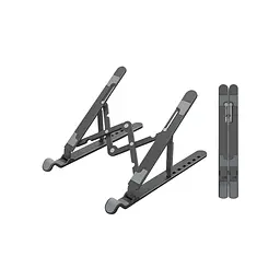 Підставка до ноутбука Orico 11-17", 7 position (15°-45°) plastic black (HS081836) - мініатюра 3