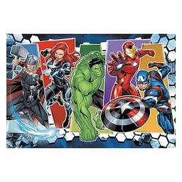 Пазл "Непероможні месники. MARVEL" 60 елементів 17357 Trefl, в коробці (5900511173574) - мініатюра 2