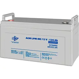 Джерело безперебійного живлення [ДБЖ] LogicPower LPY-PSW-800VA + АКБ LPM-MG 12V - 120Ah [22710] [110258] - мініатюра 9