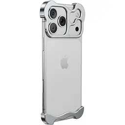 Чохол Minimalist Metal Bumper для Apple iPhone 17 Pro (6.3) Silver