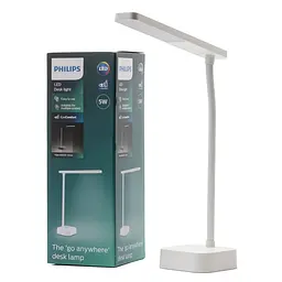 Світильник настільний Phillips Tilpa DSK212PT 5W 5000K акумуляторний білий (929003241507) - мініатюра 5