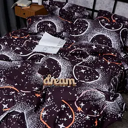 Підковдра Moon&Star Бязь Gold Люкс Cosmic Vibes King Size 220x240 см - мініатюра 4