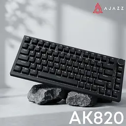 Клавіатура Ajazz AK820 Red Switch USB-C UA Black (AK820-R-B) - мініатюра 6