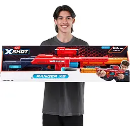 Швидкострільний бластер X-Shot Excel-S1 RANGER X8 24 патрони (36674R) - мініатюра 9