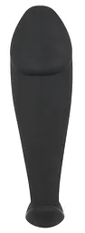 Анальна пробка Orion Black Velvets Butt Plug 10 см (чорний) - мініатюра 4