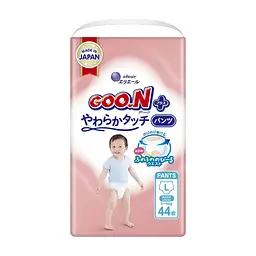 Підгузки GOO.N Plus 9-14 кг Розмір 4 L, 44 шт (21001511)