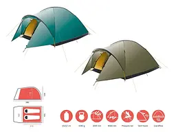 Намет Grand Canyon Topeka 2 Alu Capulet Olive (30921259) (DAS302740) - мініатюра 9