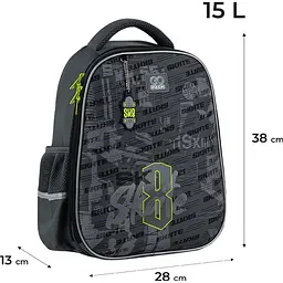Рюкзак GoPack Education напівкаркасний 165M Skate (GO25-165M-8) - мініатюра 3