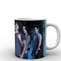 Кухоль GeekLand Вовченя Teen Wolf Вовченя wood TW.02.017.257 330 мл білий - мініатюра 3