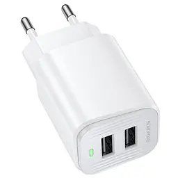 МЗП Borofone BAS81A Star 10.5W (2USB-A) White