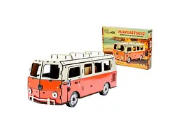 Дерев'яний 3D конструктор Мікроавтобус, PuzzleOk (Puz-00926), 156 дет.