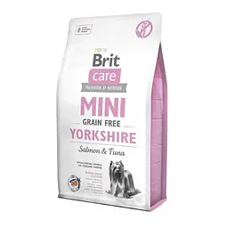 Сухий корм Brit Care GF Mini Yorkshire для йоркширських тер'єрів, з лососем і тунцем 2 кг (арт.170779/520190)