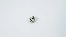 Роз'єм miniUSB MIJ019 для планшета телефону (5 pin 4 fixed foot) - мініатюра 2