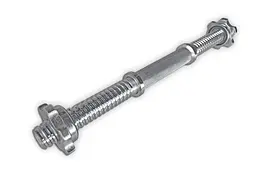 Гантельний гриф EasyFit 40 см Ø 28 мм хромований (EF-8039)