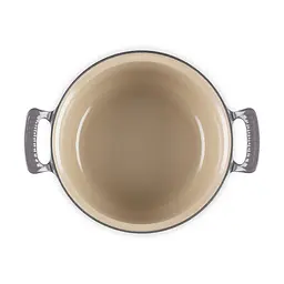 Каструля з кришкою Le Creuset Modern Heritage Round Casserole 21700264442430 4.6 л 26 см чорна - мініатюра 3